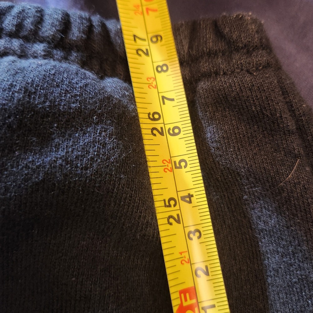 Champion Reverse Weave Sweatpants Mens Small Black Good Joggers GF71 BKC - Picture 9 of 13